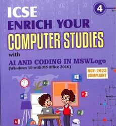 APC ICSE Enrich Your Computer Studies Class 4 With AI And Coding in MSWLogo