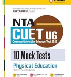 NTA CUET UG 10 Mock Tests Physical Education (2025)