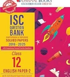 Oswaal ISC Question Bank Class 12 English Paper-2 (For 2026 Exam)