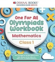 Oswaal One For All Olympiads Workbook Mathematics Class 1 (2025 Exam)