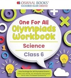 Oswaal One For All Olympiads Workbook Science Class 6 (2025 Exam)