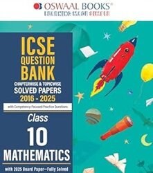 Oswaal ICSE Question Bank Solved Papers 2016-2025 Class 10 Physical Education (2026 Exam)
