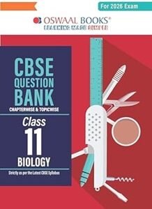 Oswaal CBSE Question Bank Class 11 Biology (For 2026 Exam)