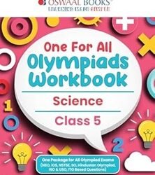 Oswaal One For All Olympiads Workbook Science Class 5 (2025 Exam)
