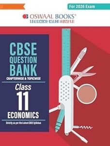 Oswaal CBSE Question Bank Class 11 Economics (For 2026 Exam)