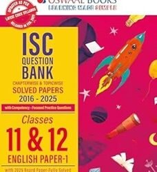 Oswaal ISC Question Bank Classes 11 & 12 English Paper-1 (For 2026 Exam)