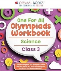 Oswaal One For All Olympiads Workbook Science Class 3 (2025 Exam)