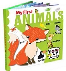 My First Animals -Pop-Up Fun Book