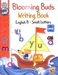Blooming Buds Writing Book English Foundatiol Stage B (Small Letters) NCF 2023