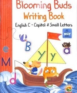 Blooming Buds Writing Book English Foundatiol Stage C (Capital & Small Letters) NCF 2023
