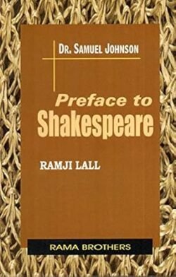 Preface to Shakespeare: Samuel Johnson