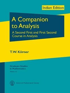 A Companion To Analysis