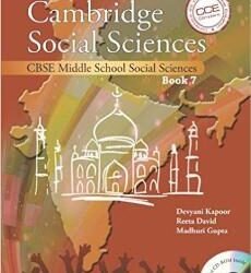 Cambridge Social Sciences: CBSE Middle School Social Sciences, Book 7 with CD-ROM