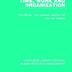 Time Work And Organization