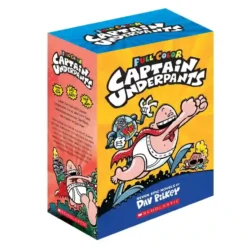Captain Underpants Full Color Edition Box Of 7 Books