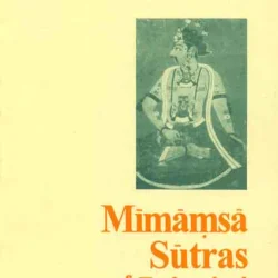 Mimamsa Sutras Of Jaimini