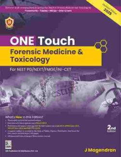 One Touch Forensic Medicine & Toxicology (For NEET PG / NEXT / FMGE ...