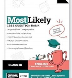 Most Likely CBSE Question Bank English (Language & Literature) Class 9 (2026 Examination)