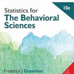 Statistics For The Behavioral Sciences