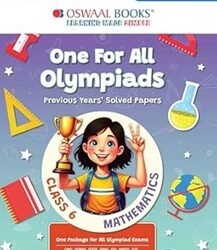Oswaal One for All Olympiads Previous Year Solved Papers Class 6 Mathematics