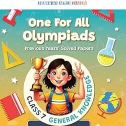Oswaal One For All Olympiads Previous Year Solved Papers Class 7 General Knowledge (For 2025 Exam)