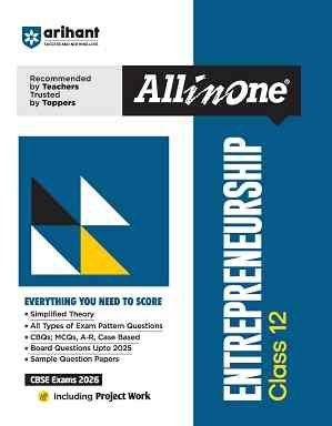 All In One Entrepreneurship Class 12 (CBSE Exams 2026)