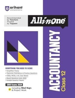 All In One Accountancy CBSE Class 12 (2026 Exams)