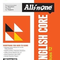 All In One English Core Class 12 (CBSE Exams 2026)