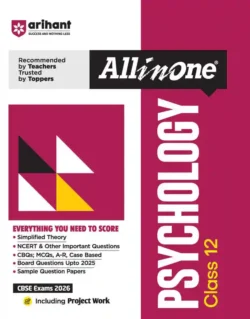 All In One Psychology CBSE Class 12 (2026 Exams)