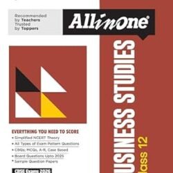 All In One Business Studies CBSE Class 12 (2026 Exams)
