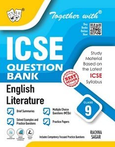 Together With ICSE Question Bank English Literature Class 9 (For 2026 Examination)