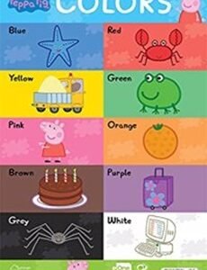 Learn with Peppa : Early Learning Colors Chart for Children