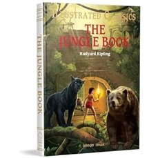 The Jungle Book: Illustrated Abridged Children Classic English Novel With Review Questions