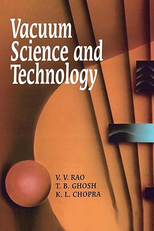 Vacuum Science And Technology