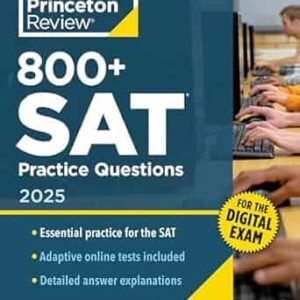 800+ SAT Practice Questions, 2025