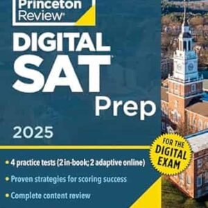 Princeton Review Digital SAT Prep, 2025