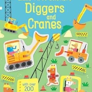 Little First Stickers Diggers And Cranes