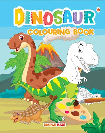 Dinosaur Colouring Book