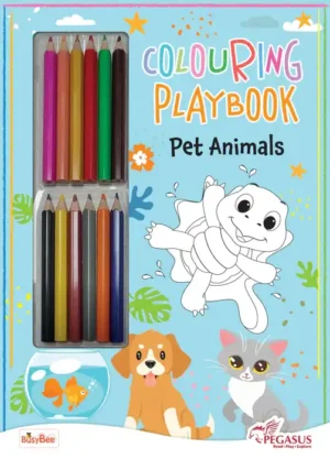 Pet Animals (Book + Pencil Colours)