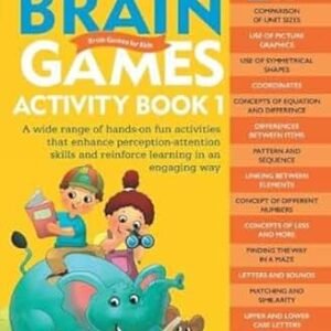 Brain Games Activity Book 1(Level-1)