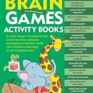 Brain Games Activity Book 5(Level-1)