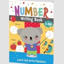 Number Writing Book 1-50