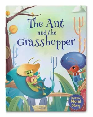 Illustrated Moral Story: The Ant and the Grasshopper