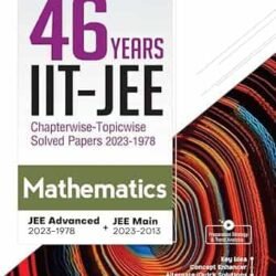 46 Years IIIT JEE Chapterwise Solved Mathematics 1978-2023
