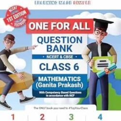 Oswaal One For All Question Bank NCERT & CBSE Class 6 Mathematics (Ganita Prakash) NEP / NCF