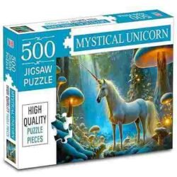 500 Pcs Jigsaw Puzzle Mystical Unicorn