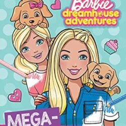 Barbie Dreamhouse Adv Mega Colouring