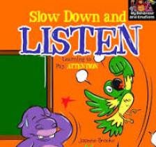 Slow Down And Listen : Parrot Wo't Listen