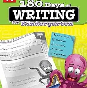 180 Days Of Writing Grade Kindergarten
