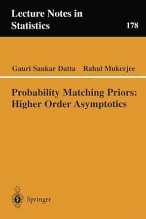 Probability Matching Priors: Higher Order Asymptotics